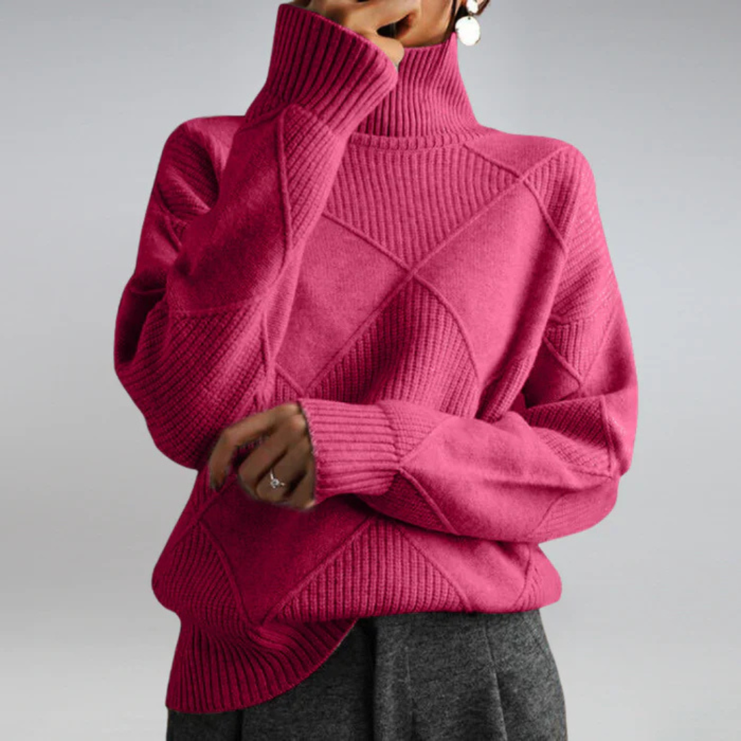 Catherine - Luxe Turtleneck Sweater