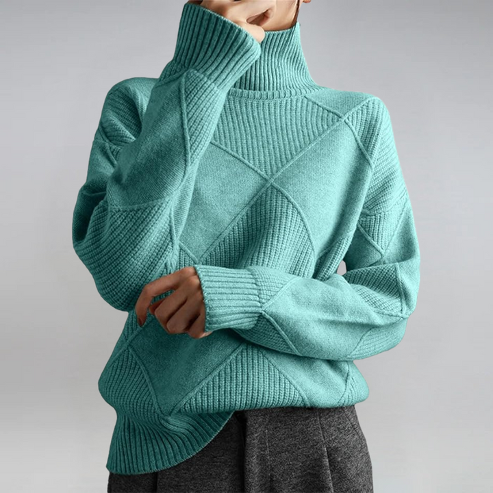 Catherine - Luxe Turtleneck Sweater