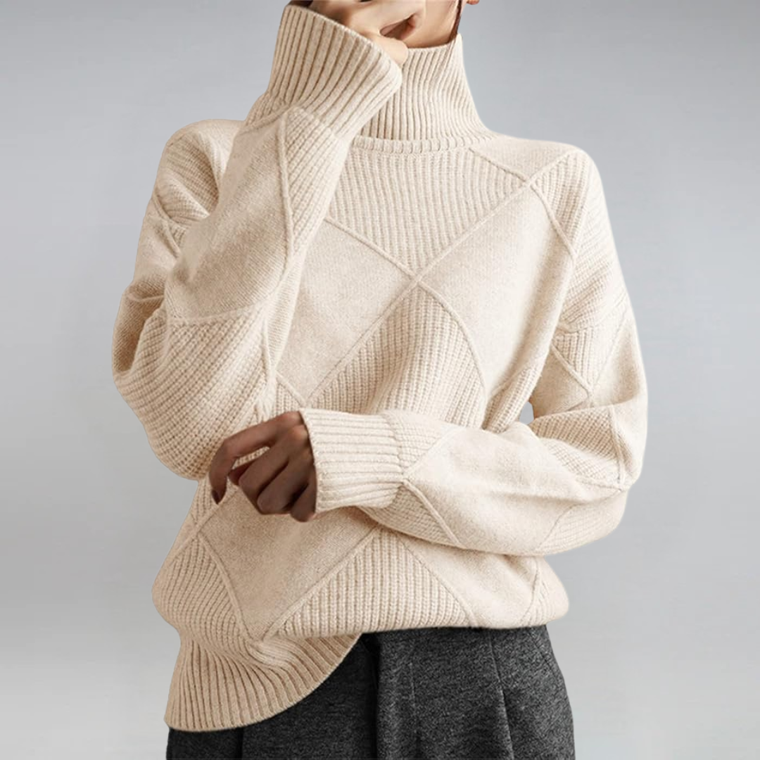 Catherine - Luxe Turtleneck Sweater
