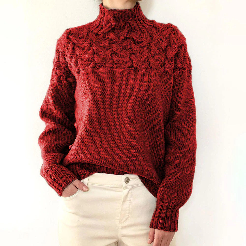 Pamela - Warm Knitted Turtleneck